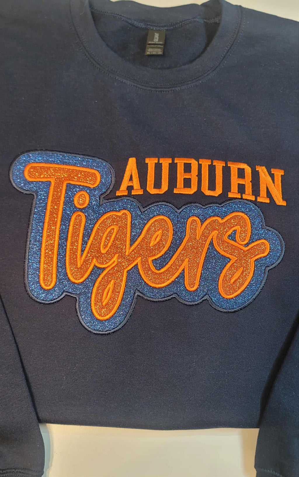 Custom Auburn Embroidered Sweatshirt/Hoodie