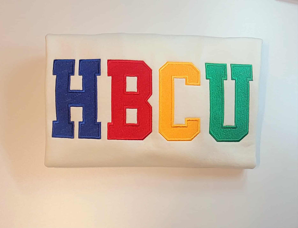 Custom HBCU Embroidered Sweatshirt/Hoodie