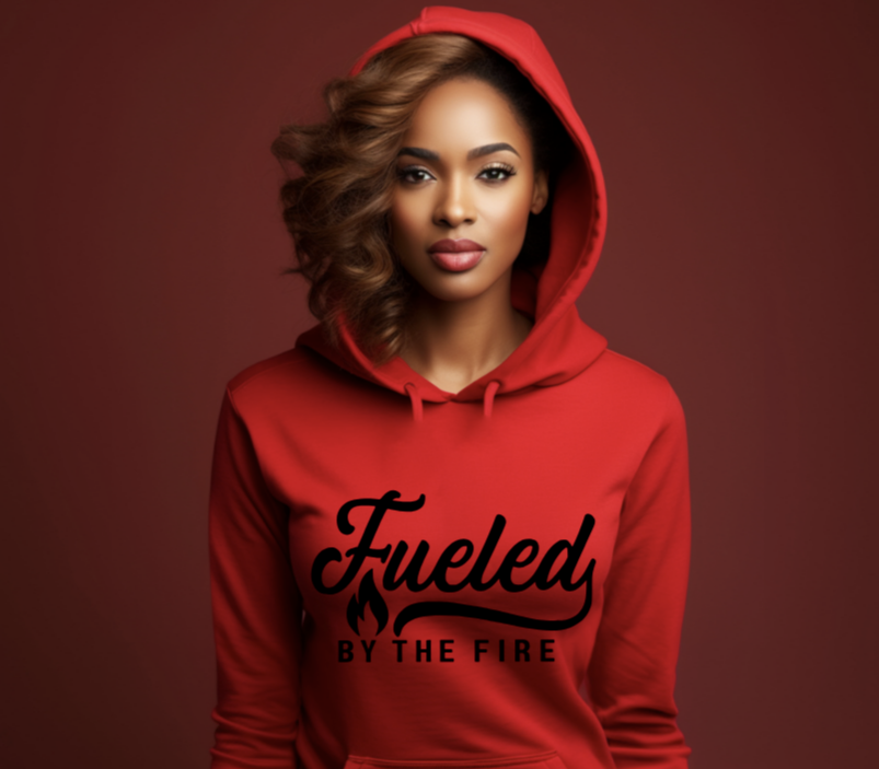 Custom Christian Faith Sweatshirt, Mom/Dad Shirt, Fueled by the fire God Scripture Sweatshirt, Jesus Inspirational Spiritual Sweatshirt