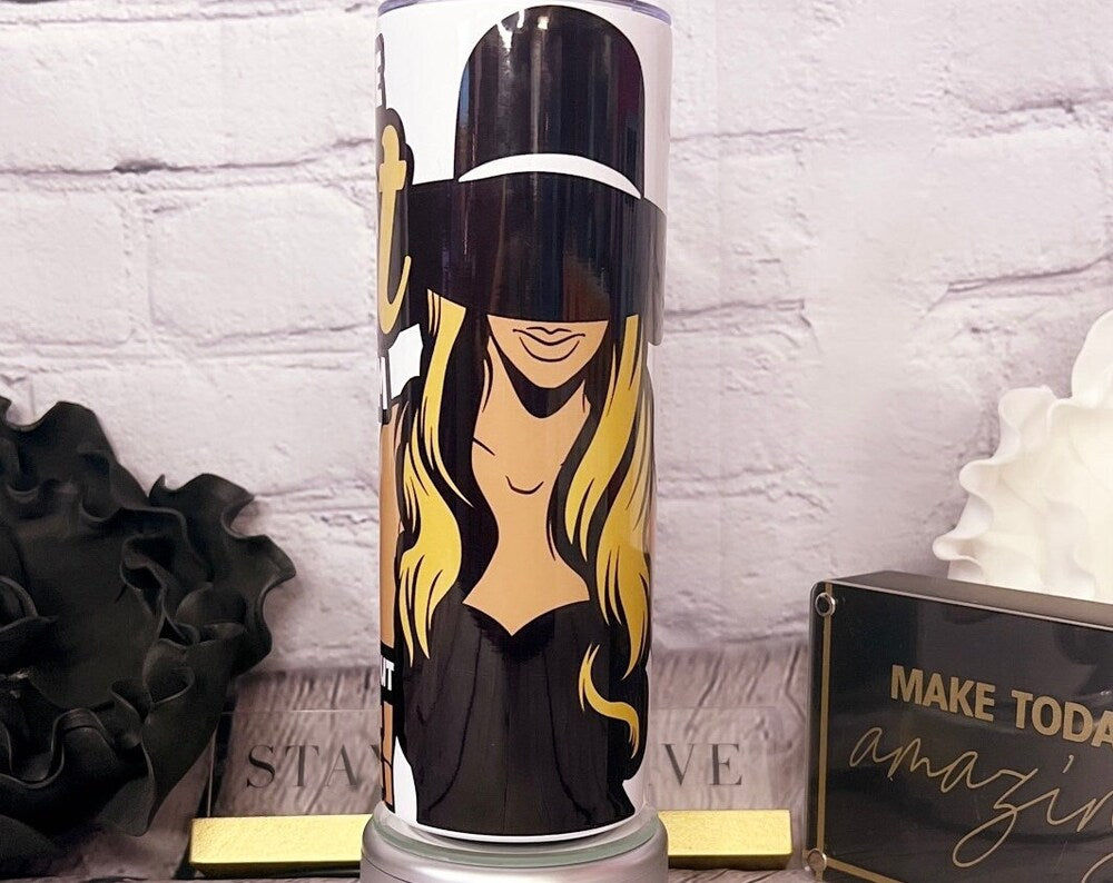 Christian Personalized Tumbler For Mother's Day, Custom Religious Gifts For Mom, Motivational Tumbler for Her, Faith Affirmation Travel Cup